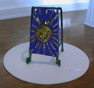 Photo of front of exhibit