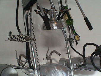 Close up of top of chair