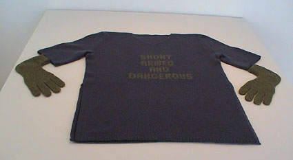 Photo of Mat Fraser's jumper and gloves