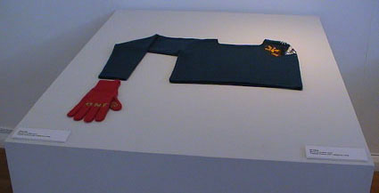 Photo of Catherine Long's jumper and gloves