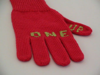 Photo of Catherine Long's 'One Up' glove