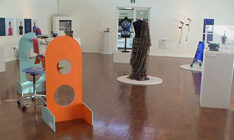 Long shot of exhibition at Oriel 31