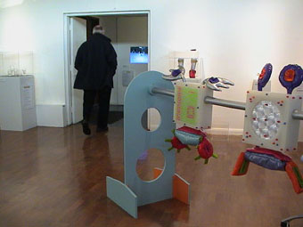 Long shot of exhibition at Oriel 31