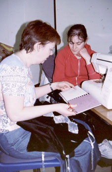 Karen Johnson looks at Sheree Goudling's sketchbook of designs
