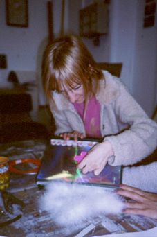 Sarah Crawford at work