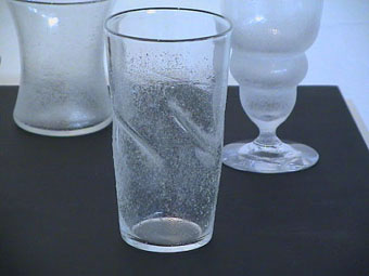 Close up of glass