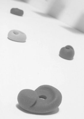 Detail of Kelly Sant's Handy Grips