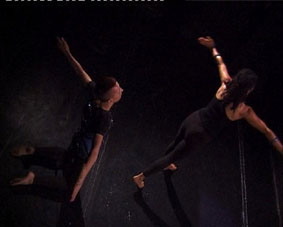 Still from Ju Gosling's installation 'Fight'