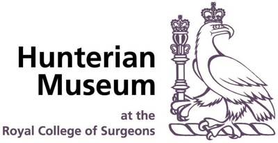 Logo of royal eagle and the text Hunterian Museum at the Royal College of Surgeons