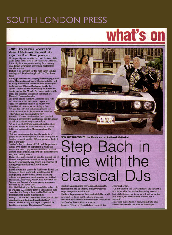 South London Press article